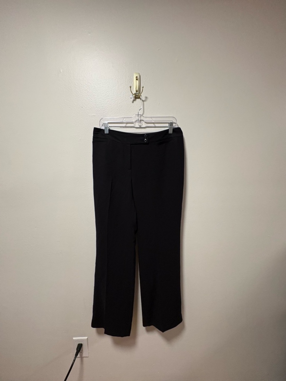 Ann Taylor lined dress pants straight leg career work office minimalist basic